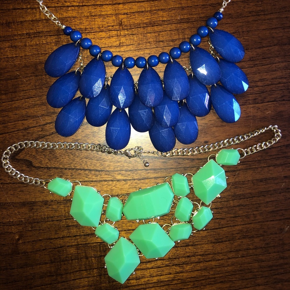 Costume statement necklaces